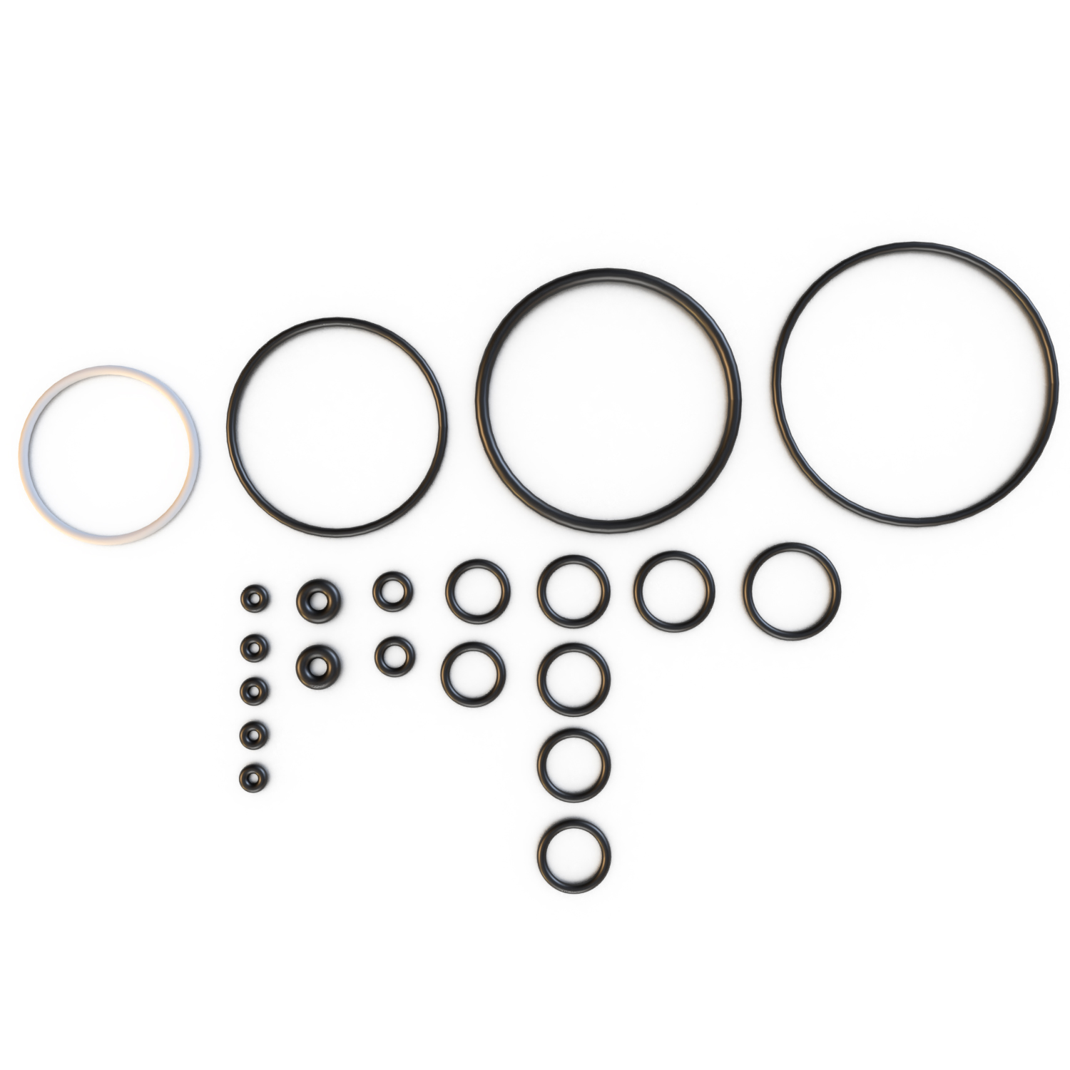 (image for) OEM Grade OSK™ 246355 Chemical Resistant O-Ring Kit for use with Graco® Fusion®