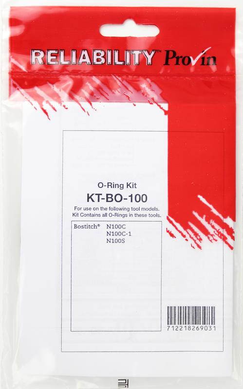 (image for) Reliability Provin O-Ring Kit KT-BO-100 for Bostitch Tools N100C, N100C-1, N100-S