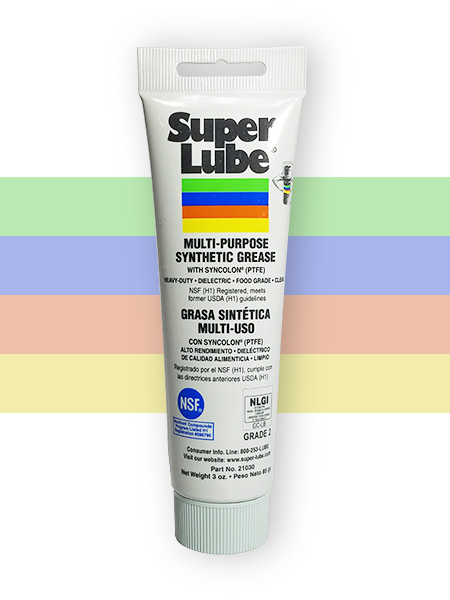 Super Lube 21030 Synthetic Grease PTFE Lubricant Dielectric USDA H-1 Tube 3  oz 